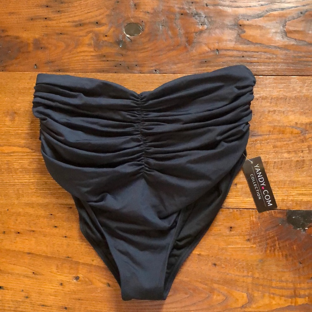 Black Yandy Plus Size Bikini Bottoms- NWT